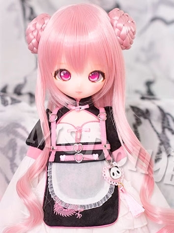 BJD Doll Wig Ball Long Curly Hair for SD MSD YOSD Size Ball Jointed Doll