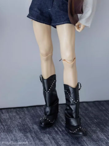 BJD Doll Shoes Point Toe Boots for SD Size Ball Jointed Doll