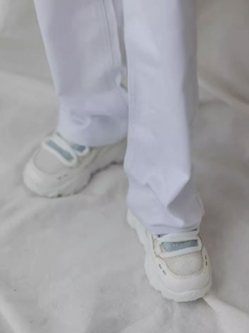BJD Doll Shoes Blue and White Sports Shoes for  MSD SD 70cm Size Ball Jointed Doll
