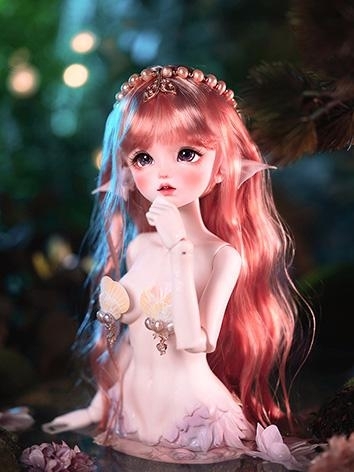 BJD Fullset Bella Mermaid Chest Stand Chest part 1/4 Girl Ball-jointed Doll