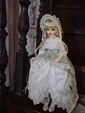 BJD Clothes Retro Dress Sui...