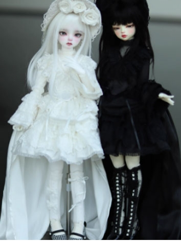 BJD Clothes Retro Gothic Dr...