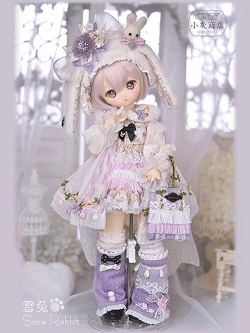 BJD Clothes Snow Rabbit Dre...