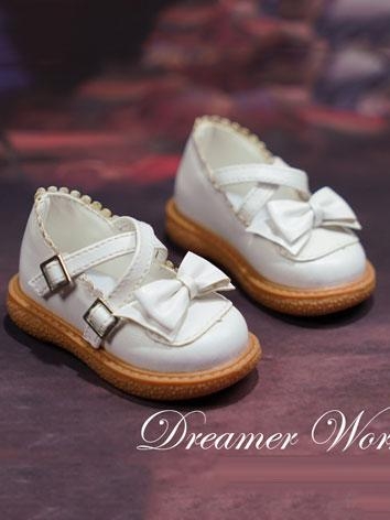 BJD Shoes Lolita Bnowknot L...