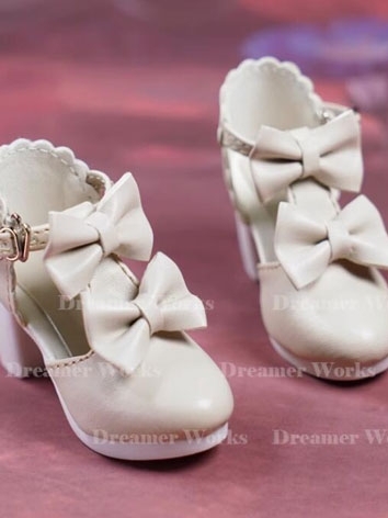 BJD Shoes Bowknot Point Toe...