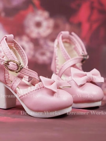 BJD Shoes Bowknot Point Toe...