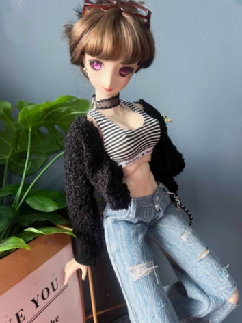 BJD Clothes Fur Coat for SD...