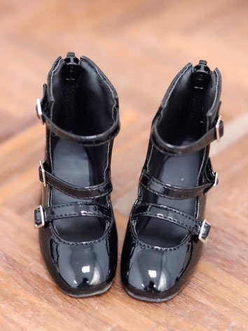 BJD Doll Shoes Round Toe Pa...