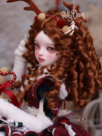 BJD Wig Central Parting Ret...