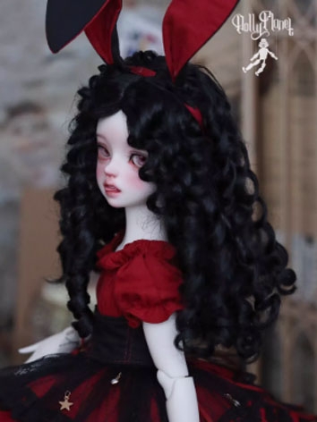 BJD Wig Central Parting Ret...