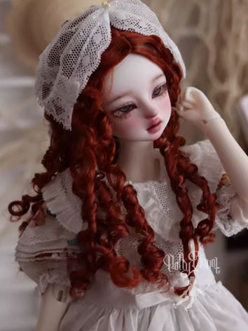 BJD Wig Central Parting Ret...