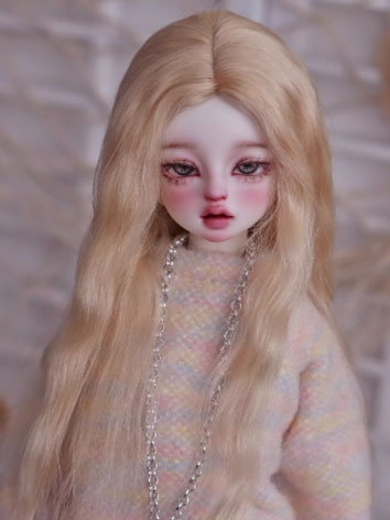 BJD Wig Soft Long Mohair fo...