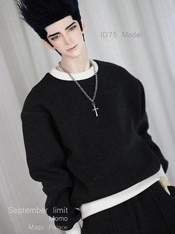 BJD Clothes Senior Grey Cas...