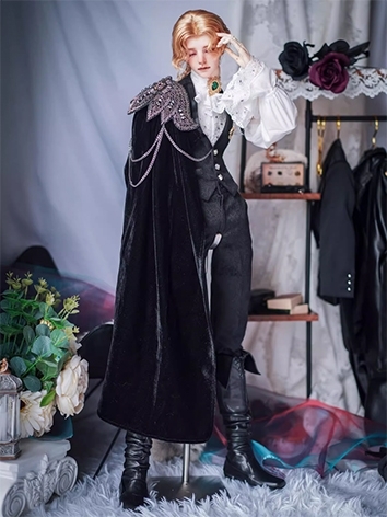 BJD Clothes Ye Ying T-shirt Pants Vest Cloak (Long Pants) for ID75 POPO68 Loongsoul73 Size Ball-jointed Doll
