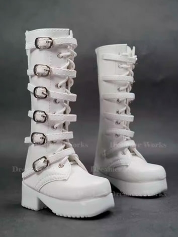 BJD Shoes Metal Punk Black ...