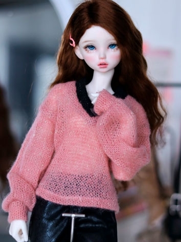 BJD Clothes V-neck Mohair K...