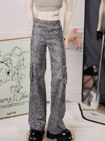 BJD Clothes PU Loose Pants ...