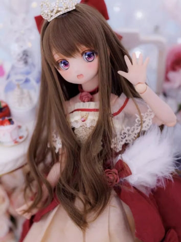 BJD Wig Female Braid Long Wig for SD MSD YOSD Size Ball-jointed Doll