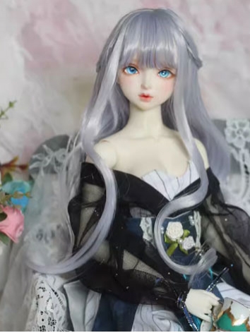 BJD Wig Female Braid Long Wig for SD MSD YOSD Size Ball-jointed Doll