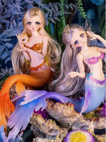 BJD Lan Wu Mermaid 45cm Gir...