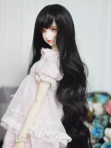 BJD Wig Female Black Long C...