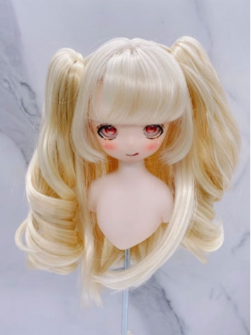 BJD Wig Female Milk Gold Cl...