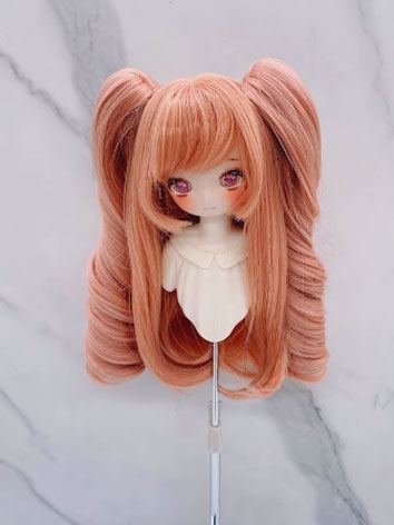 BJD Wig Female Carrot Color...