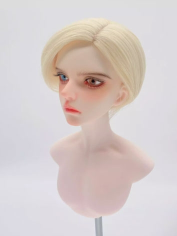 BJD Wig Male Milk Gold Soft...