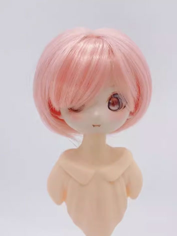 BJD Wig Female Pink High Te...