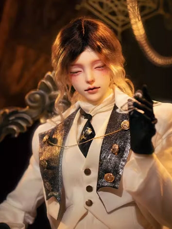 BJD 75 Gray Sleeping Eyes V...
