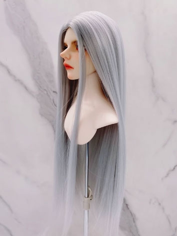 BJD Wig Male Female Silver ...