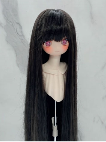 BJD Wig Female Black Soft S...