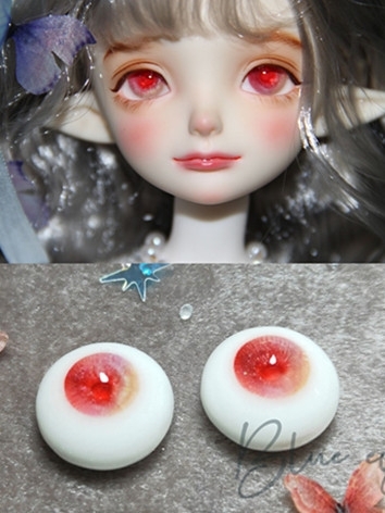 BJD Plaster Resin Eyes Red ...