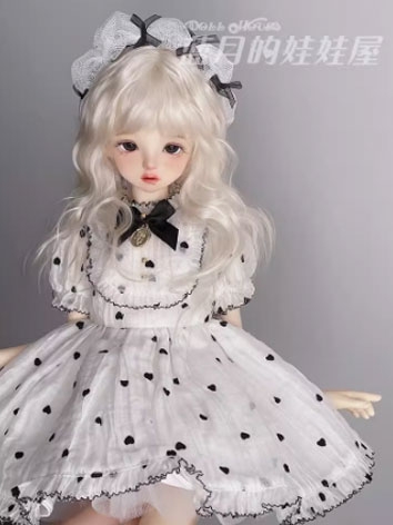 BJD Clothes White Fresh Dre...