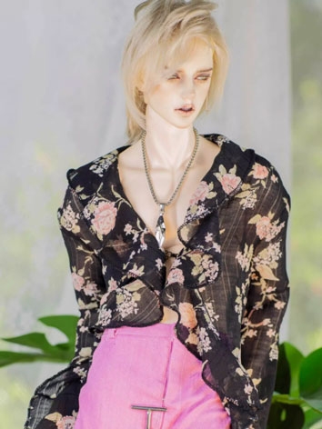 BJD Clothes Retro Flora Shi...