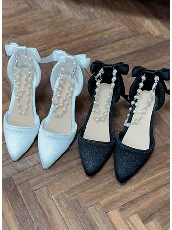 BJD Doll Shoes Female White...