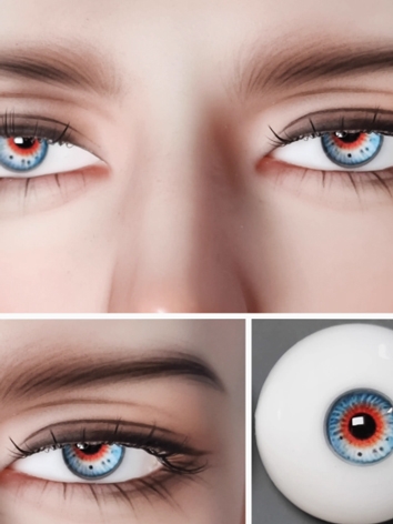 BJD Plaster Resin Eyes Oran...