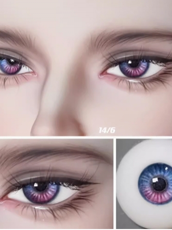 BJD Plaster Resin Eyes Pink...