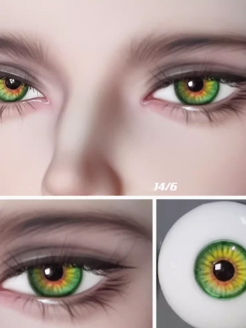 BJD Plaster Resin Eyes Gree...