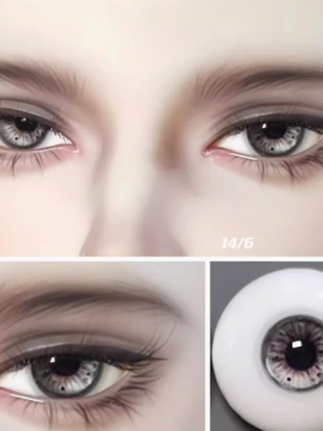 BJD Plaster Resin Eyes Gray...