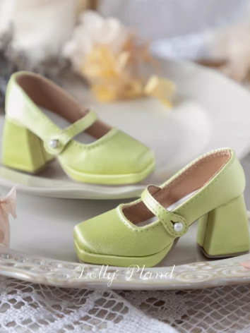 BJD Shoes Female Light Gree...