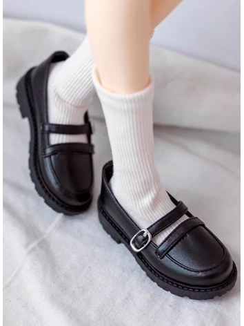 BJD Shoes Black Brown Unifo...