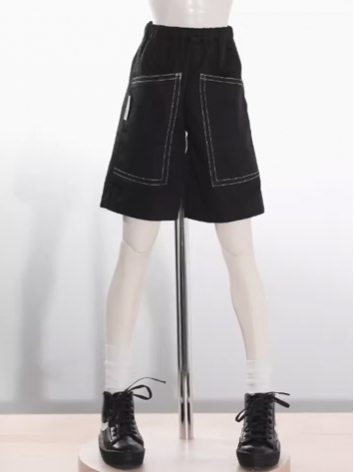 BJD Clothes Black Large Poc...