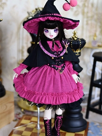 Bjd Clothes Witch Dress Sui...