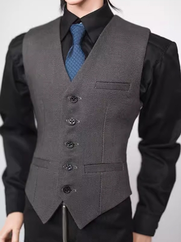 BJD Clothes Male Collarless...