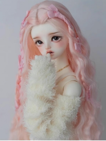 BJD Wig Girl Pink High Temp...