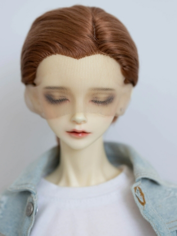 BJD Wig Boy Caramel Short M...