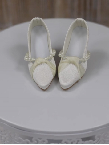 BJD Shoes Girl Black White ...