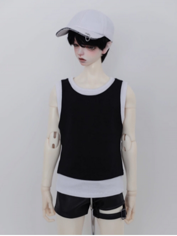 BJD Clothes Black Vest for ...