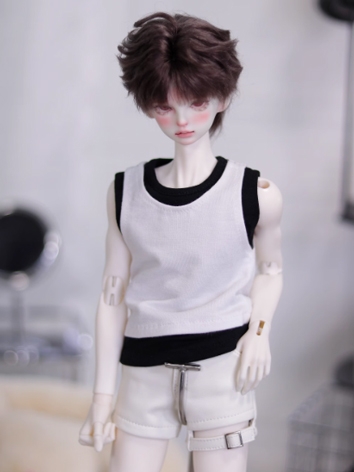 BJD Clothes White Vest for ...
